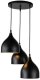 Lampa sufitowa loftowa metalowa wisząca AT17-3SZ-Black 3