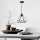 Lampa sufitowa metalowa loft retro wisząca AT6-1SZ-Black 2