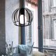 Lampa sufitowa metalowa loft klosz wisząca AT4-1SZ-Black 2