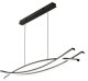 Lampa nowoczesna LED wisząca sufitowa AT56-1DSL-Black 1