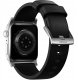 Nomad Modern Band - black leather, silver hardware - AW 46mm/49mm 3