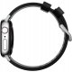 Nomad Modern Band - black leather, silver hardware - AW 46mm/49mm 4