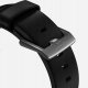 Nomad Modern Band - black leather, silver hardware - AW 46mm/49mm 5
