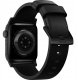 Nomad Modern Band - brown leather, black hardware - AW 41mm/42mm 2