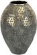 Wazon ceramiczny 31,5 cm szaro-złoty TY0413 1