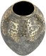 Wazon ceramiczny 31,5 cm szaro-złoty TY0413 1