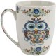Kubek porcelanowy 350 ml Sowa Etno 7
