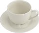 Filiżanka porcelanowa 220 ml + spodek Krem P2388 2