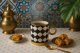 Kubek porcelanowy 350 ml Gold Dream dek. III wysoki 1