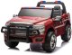 RAM 3500 Straż Pożarna  czerwony pojazd na akumulator 24V, 2x200W, pilot, LED, MP3 EDUKAMP 1