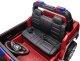 RAM 3500 Straż Pożarna  czerwony pojazd na akumulator 24V, 2x200W, pilot, LED, MP3 EDUKAMP 11