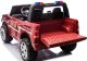 RAM 3500 Straż Pożarna  czerwony pojazd na akumulator 24V, 2x200W, pilot, LED, MP3 EDUKAMP 24