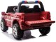 RAM 3500 Straż Pożarna  czerwony pojazd na akumulator 24V, 2x200W, pilot, LED, MP3 EDUKAMP 25