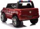 RAM 3500 Straż Pożarna  czerwony pojazd na akumulator 24V, 2x200W, pilot, LED, MP3 EDUKAMP 2