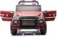 RAM 3500 Straż Pożarna  czerwony pojazd na akumulator 24V, 2x200W, pilot, LED, MP3 EDUKAMP 5
