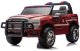 RAM 3500 Straż Pożarna  czerwony pojazd na akumulator 24V, 2x200W, pilot, LED, MP3 EDUKAMP 8