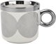 Kubek porcelanowy 350 ml Palazzo srebrne koła 2517 1