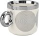 Kubek porcelanowy 350 ml Palazzo srebrne koła 2517 1
