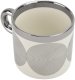 Kubek porcelanowy 350 ml Palazzo srebrne koła 2517 2