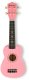 SUPRIMO UK21 SET PK ukulele sopranowe 21"" różowe 4
