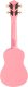 SUPRIMO UK21 SET PK ukulele sopranowe 21"" różowe 6