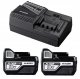 HIKOKI.SET 18V KC18DD WAZ (DS18DD + WH18DD) 2x5.0Ah HSC 7