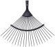 Flexible steel leaf rake 22 T 1