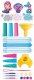 TOY CREAT KIT HIGHLIGHTER MERMAIDS 18131 2