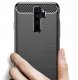 Etui do Xiaomi Redmi Note 8 Pro (Czarne, Karbon, Pancerne, Plecki)   Szkło 2