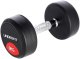 Hantla gumowana 9 kg UNDERFIT do ćwiczeń siłowych fitness 1