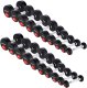 Zestaw hantli gumowanych UNDERFIT 2 x 1-10 kg 10 par (110 kg) siłownia 2