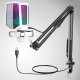 Fifine Technology FIFINE AmpliGame A6T RGB Baltas (Baltas) Kondensatorinis Mikrofonas 1