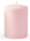 Świeca CLASSIC CANDLES Walec duży 7xh17,5cm różowa parafinowa 1