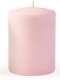 Świeca CLASSIC CANDLES Walec duży 7xh17,5cm różowa parafinowa 1