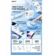 ŁAD SIEC REMAX CABLE SET 20W RP-U120 USB/USB-C + KABEL USB-C/USB-C WHITE 2
