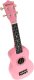 SUPRIMO UK21 PK ukulele sopranowe 21"" różowe drewn 3