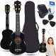 SUPRIMO UK21 SET BK ukulele sopranowe 21"" czarne 1