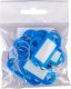 Nøglering PET 10stk Blå 1