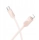 Kabel USB C do Lightning Hoco PD 27W 1 m X114 różowy 1
