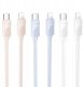 Kabel USB C do Lightning Hoco PD 27W 1 m X114 różowy 2