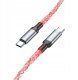 Kabel USB Hoco USB-C - USB-C 1 m Szary 5