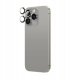 Szkło hartowane AMAZINGTHING AR Aluminium 3 Lens Glass z ramką na soczewki aparatu do iPhone 16 Pro / 16 Pro Max - szare 2