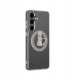 Etui silikonowe AMAZINGTHING Minimal Mag Case z pierścieniem magnetycznym i ringiem magnetycznym do Samsung Galaxy S25 - przezroczyste 3