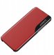 Eco Leather View Case etui do Samsung Galaxy A16 / A16 5G z klapką i podstawką - czerwony 1