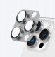 Szkło hartowane AMAZINGTHING Aviation-Grade Alloy Lens na wyspę aparatu do iPhone 16 Pro / 16 Pro Max - szare 4