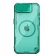 Etui Nillkin Iceblade Prop Magnetic z osłoną na aparat i podstawką na iPhone 16e - zielone 1