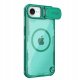 Etui Nillkin Iceblade Prop Magnetic z osłoną na aparat i podstawką na iPhone 16e - zielone 1
