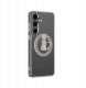 Etui silikonowe AMAZINGTHING Minimal Mag Case z pierścieniem magnetycznym i ringiem magnetycznym do Samsung Galaxy S25+ - przezroczyste 3