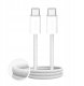 Kabel USB Puro USB-C - USB-C 1 m Biały (8018417498855) 1