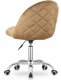 Krzesło obrotowe GLORIA OFFICE CREAM VELVET 3